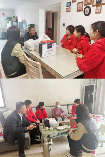 點(diǎn)亮愛(ài)心 志愿同行<br>環(huán)球印務(wù)開(kāi)展情暖社區困難戶(hù)志愿服務(wù)活動(dòng)